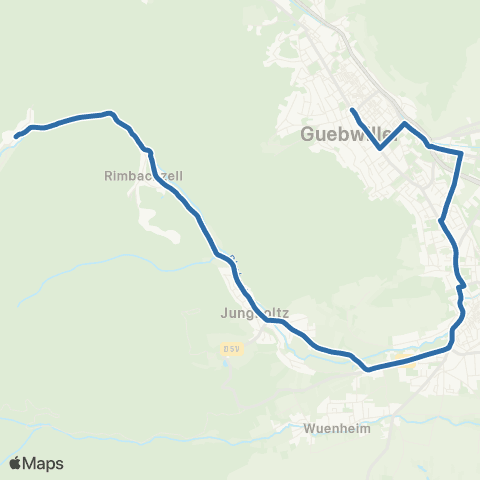 Fluo 68 Rimbach / Soultz-Haut-Rhin map