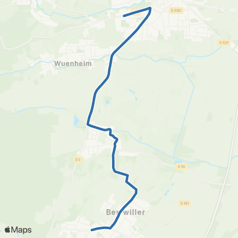 Fluo 68 Berrwiller / Soultz-Haut-Rhin map