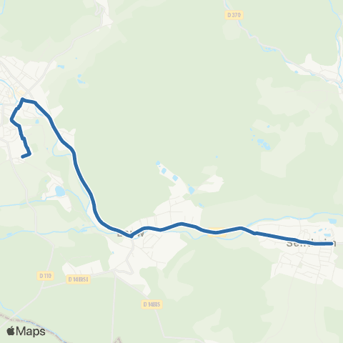 Fluo 68 Sentheim / Masevaux-Niederbruck / Lauw map