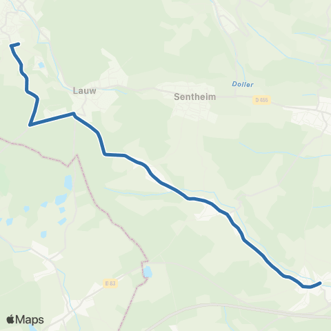 Fluo 68 Soppe-le-Bas / Masevaux-Niederbruck map