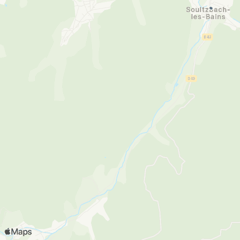Fluo 68 Soultzbach-les-Bains / Wasserbourg map