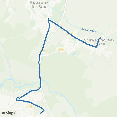 Fluo 68 Schweighouse-Thann / Burnhaupt-le-Haut map