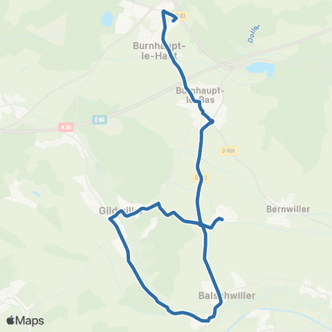 Fluo 68 Ammertzwiller / Burnhaupt-le-Haut map