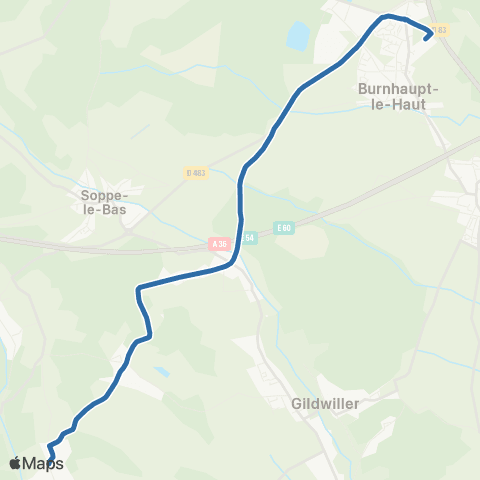 Fluo 68 Guevenatten / Burnhaupt-le-Haut map