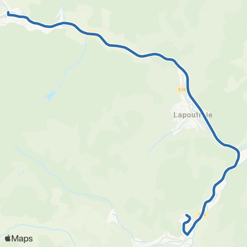 Fluo 68 Le Bonhomme / Orbey / Lapoutroie map
