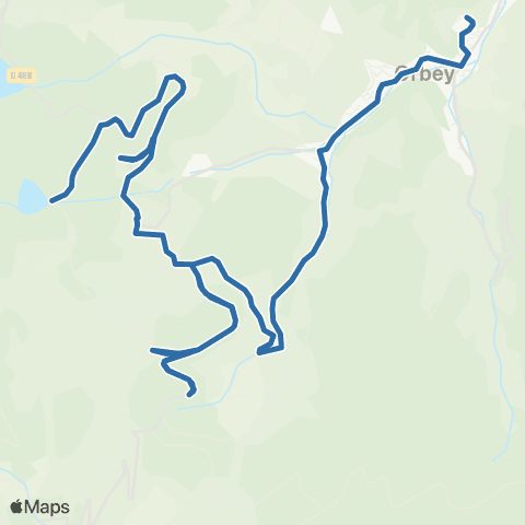 Fluo 68 Hts Huttes / Bs Huttes / Orbey map