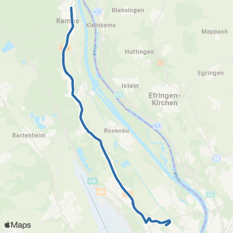 Fluo 68 Kembs / Village-Neuf map