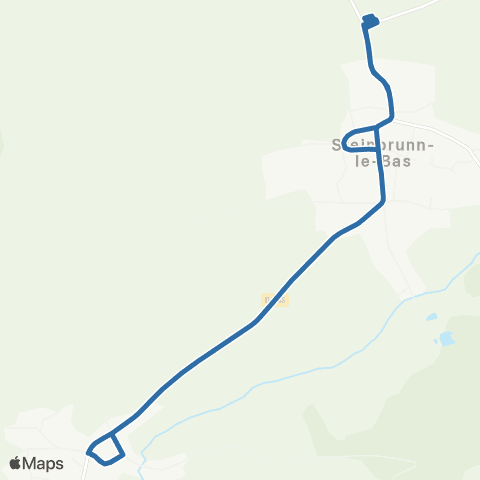 Fluo 68 Steinbrunn-le-Bas / Steinbrunn-le-Haut map