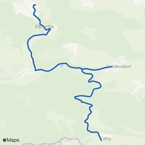 Fluo 68 Kiffis / Ferrette map