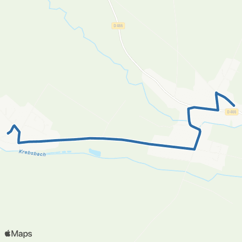 Fluo 68 Bernwiller / Ammertzwiller map