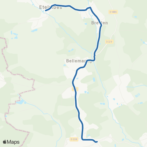 Fluo 68 Brechaumont / Éteimbes map