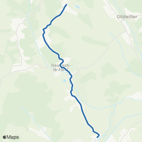 Fluo 68 Sternenberg / Wolfersdorf / Elbach map