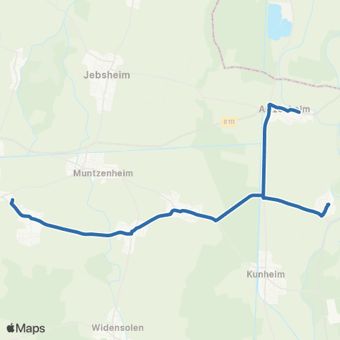 Fluo 68 Artzenheim / Fortschwihr map