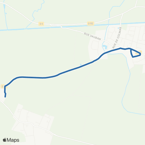 Fluo 68 Muntzenheim / Fortschwihr map