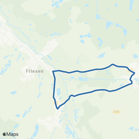 Fluo 68 Ueberstrass / Friesen / Largitzen map