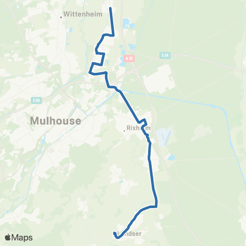 Fluo 68 Battenheim / Landser map