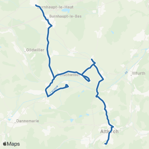 Fluo 68 Burnhaupt-le-Haut / Altkirch map