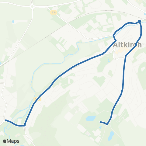 Fluo 68 Altkirch / Carspach map