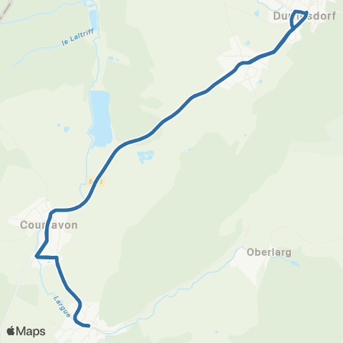 Fluo 68 Durlinsdorf / Oberlarg map