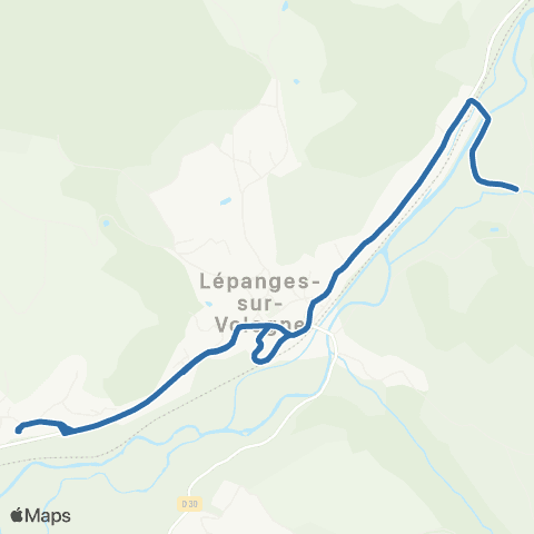Fluo 88 Prey / Lepanges-sur-Vologne map