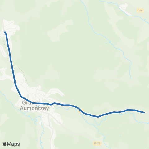 Fluo 88 Granges-Aumontzey map