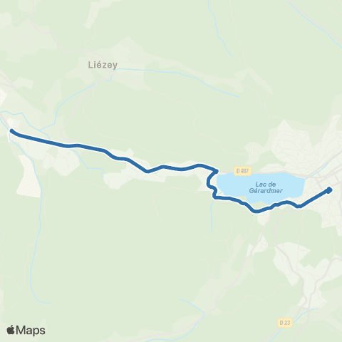 Fluo 88 Gérardmer map