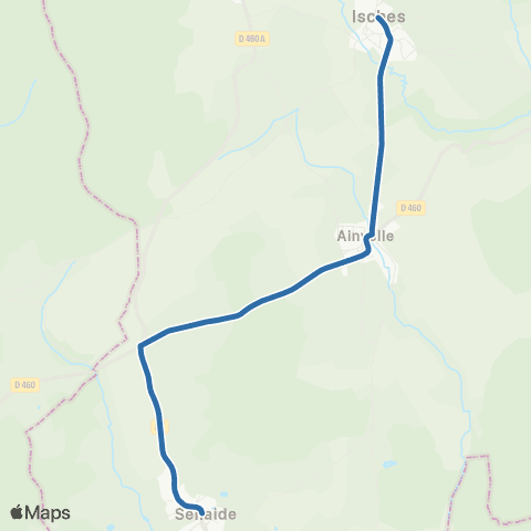 Fluo 88 Senaide / Isches map