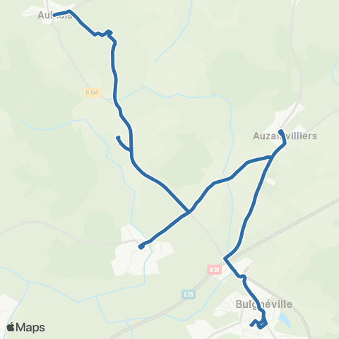 Fluo 88 Aulnois / Bulgneville map