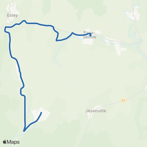 Fluo 88 Dombasle-Dvt-Darney / Sans-Vallois map