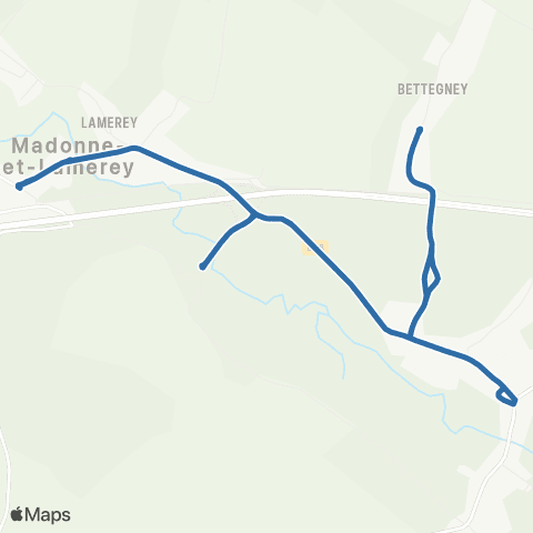 Fluo 88 Madonne-et-Lamerey / Damas-et-Bettegney map