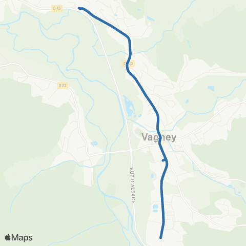 Fluo 88 Vagney map