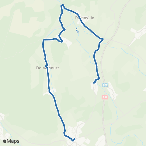 Fluo 88 Balleville / Chatenois map