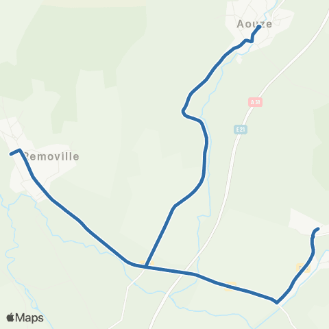 Fluo 88 Removille / Rainville map