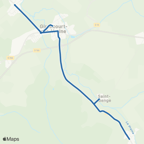 Fluo 88 Gemmelaincourt / Gironcourt-sur-Vraine map