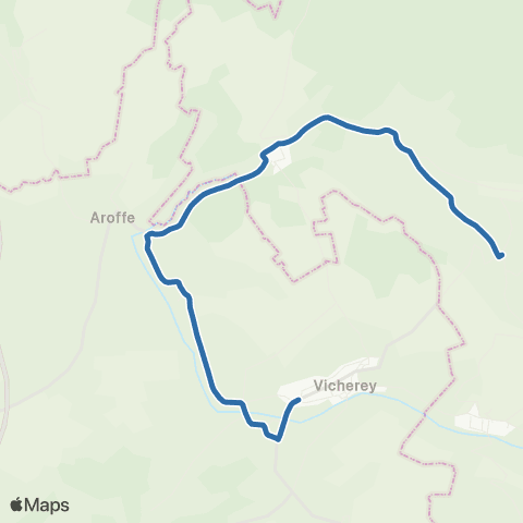 Fluo 88 Tramont-Lassus / Vicherey map