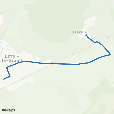Fluo 88 Freville / Liffol-le-Grand map