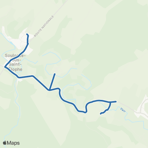 Fluo 88 Barville / Soulosse-SS-St-Elophe map