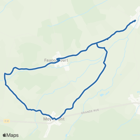 Fluo 88 Moyemont / St-Maurice-sur-Mortagne map
