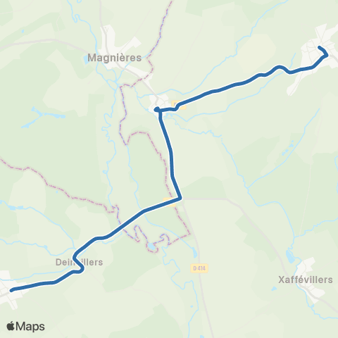 Fluo 88 Clezentaine / Domptail map
