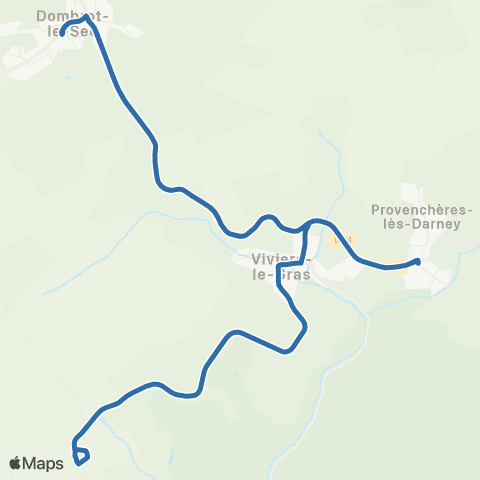 Fluo 88 Gigneville / Dombrot-le-Sec map