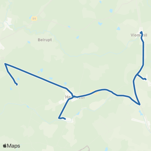 Fluo 88 Viomenil / Hennezel map