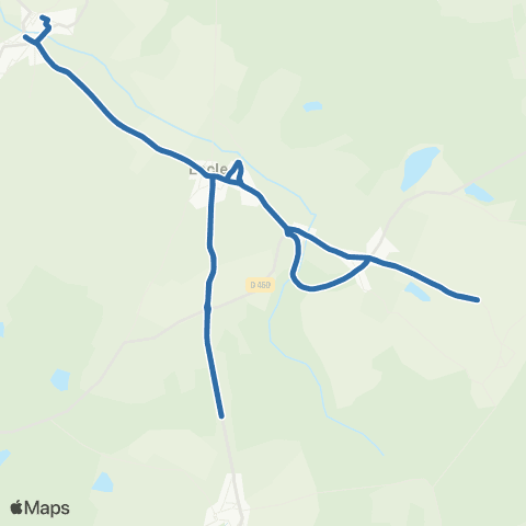 Fluo 88 Escles / Viomenil / Lerrain map