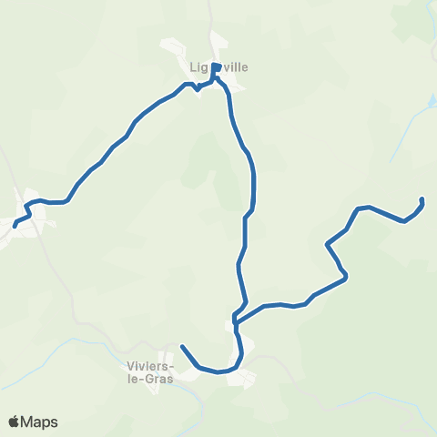 Fluo 88 St-Baslemont / Viviers-le-Gras map