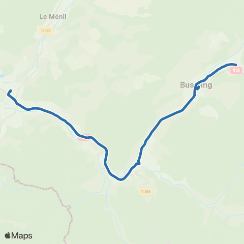 Fluo 88 Bussang / le Thillot map