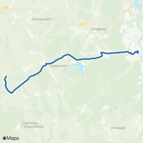 Fluo 88 Épinal / Harol map