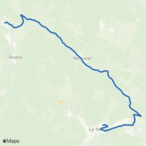Fluo 88 Faucompierre / le Tholy map