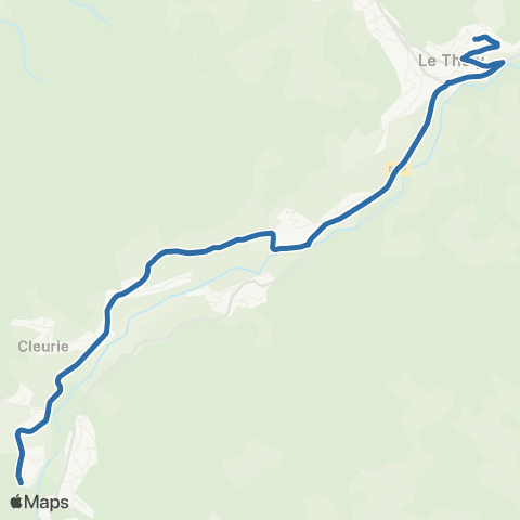 Fluo 88 Cleurie / le Tholy map