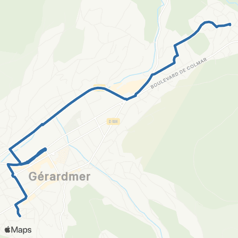 Fluo 88 Gérardmer map