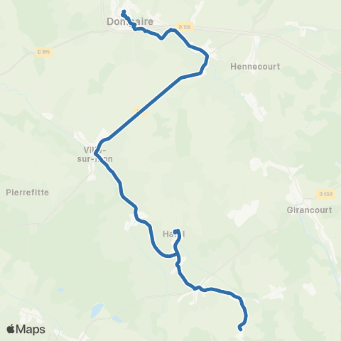 Fluo 88 Harol / Dompaire map