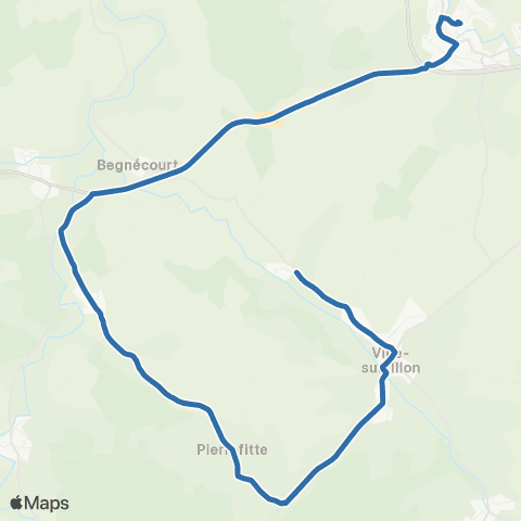 Fluo 88 Les Ableuvenettes / Dompaire map